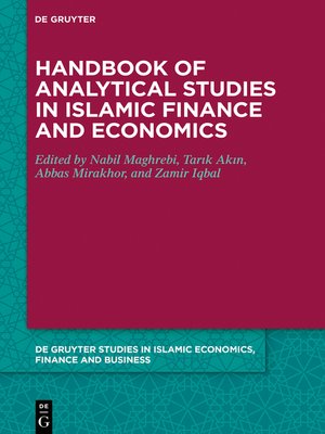 cover image of Handbook of Analytical Studies in Islamic Finance and Economics